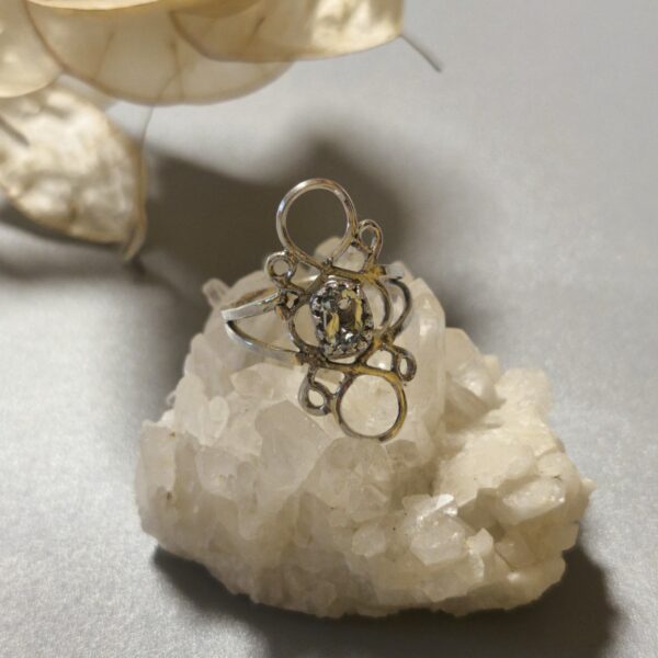 Bague Gwenaëlle- Aigue marine